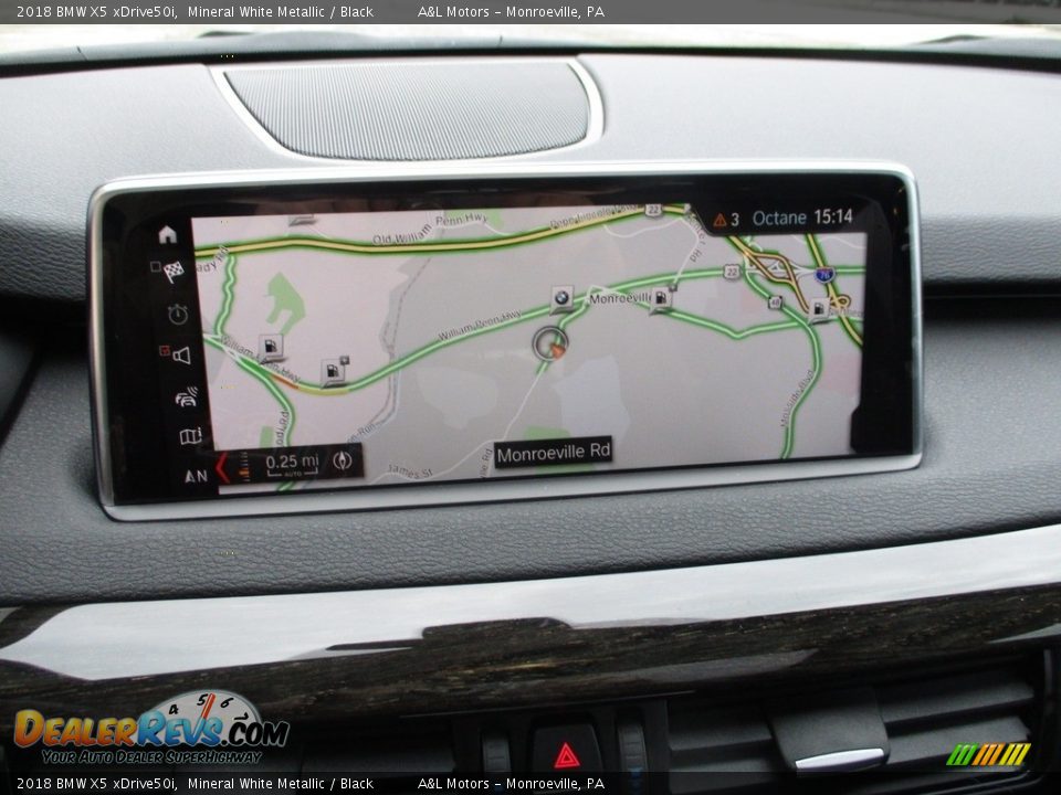 2018 BMW X5 xDrive50i Mineral White Metallic / Black Photo #16