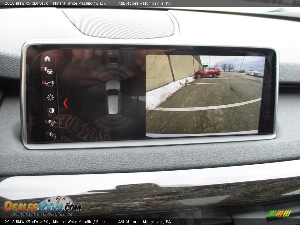 2018 BMW X5 xDrive50i Mineral White Metallic / Black Photo #17