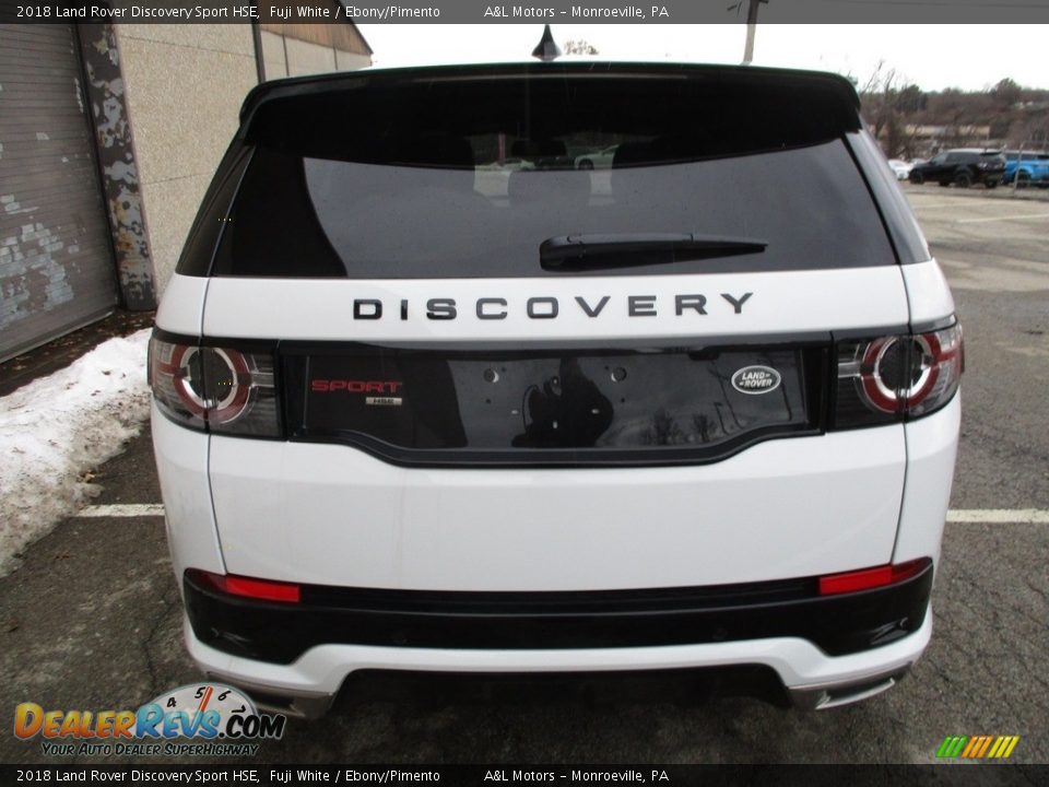 2018 Land Rover Discovery Sport HSE Fuji White / Ebony/Pimento Photo #4