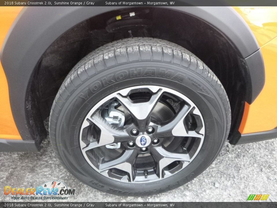 2018 Subaru Crosstrek 2.0i Sunshine Orange / Gray Photo #2