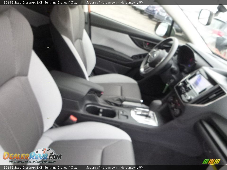 2018 Subaru Crosstrek 2.0i Sunshine Orange / Gray Photo #10