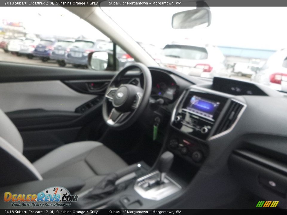 2018 Subaru Crosstrek 2.0i Sunshine Orange / Gray Photo #11