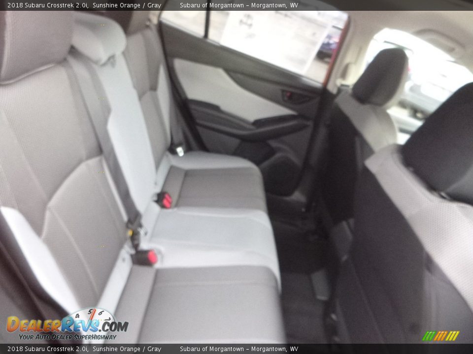 2018 Subaru Crosstrek 2.0i Sunshine Orange / Gray Photo #12