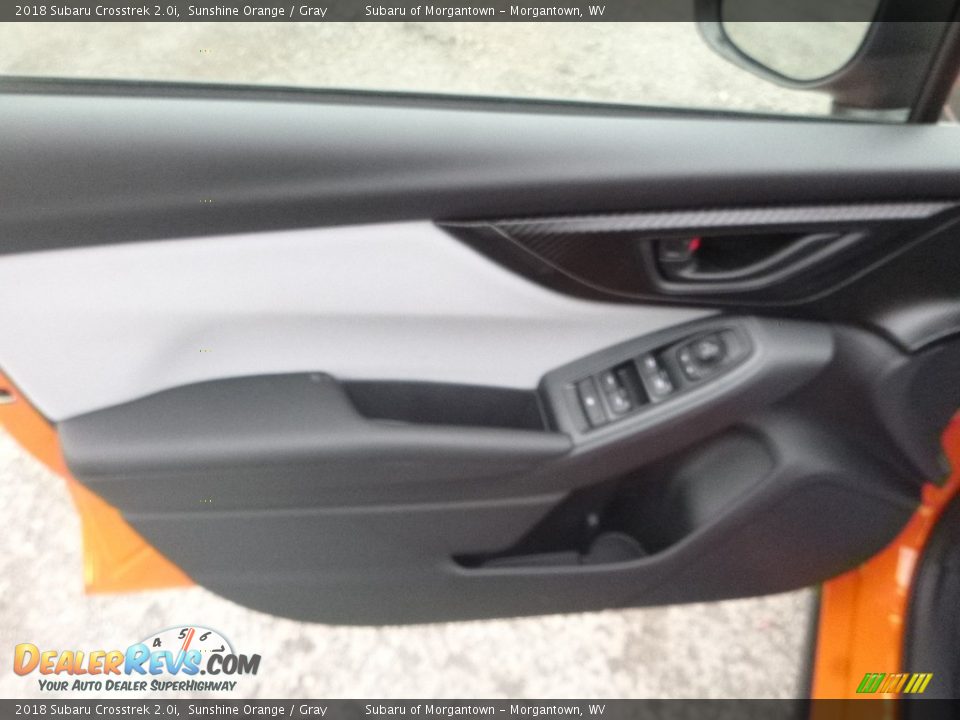 2018 Subaru Crosstrek 2.0i Sunshine Orange / Gray Photo #13