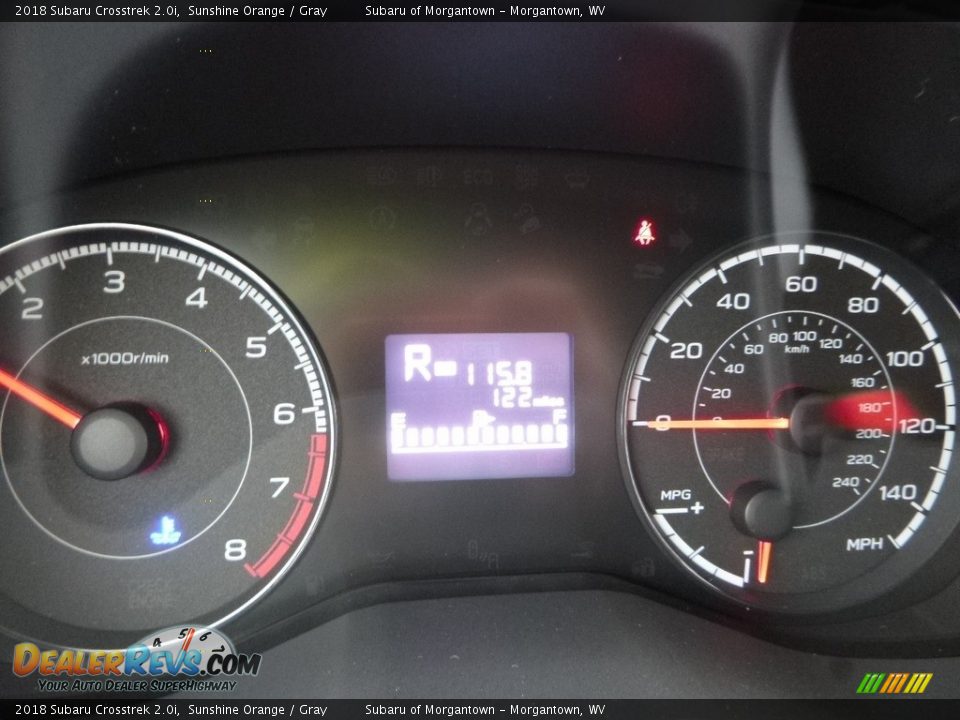 2018 Subaru Crosstrek 2.0i Sunshine Orange / Gray Photo #20