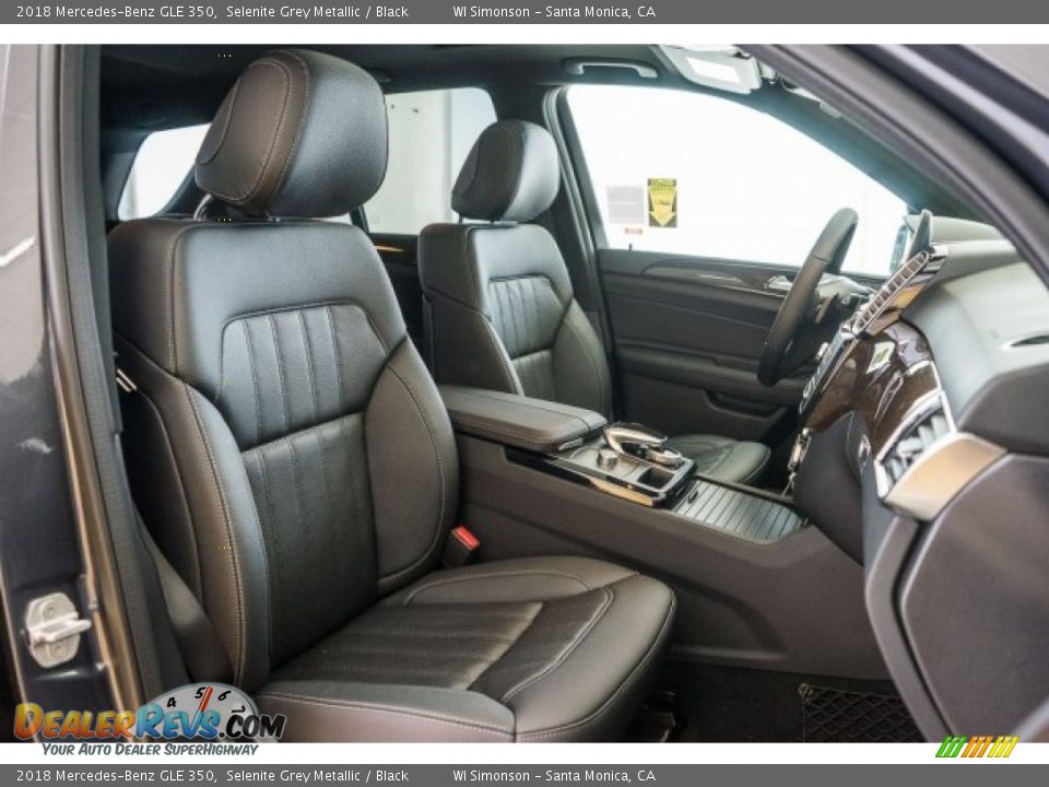 2018 Mercedes-Benz GLE 350 Selenite Grey Metallic / Black Photo #2