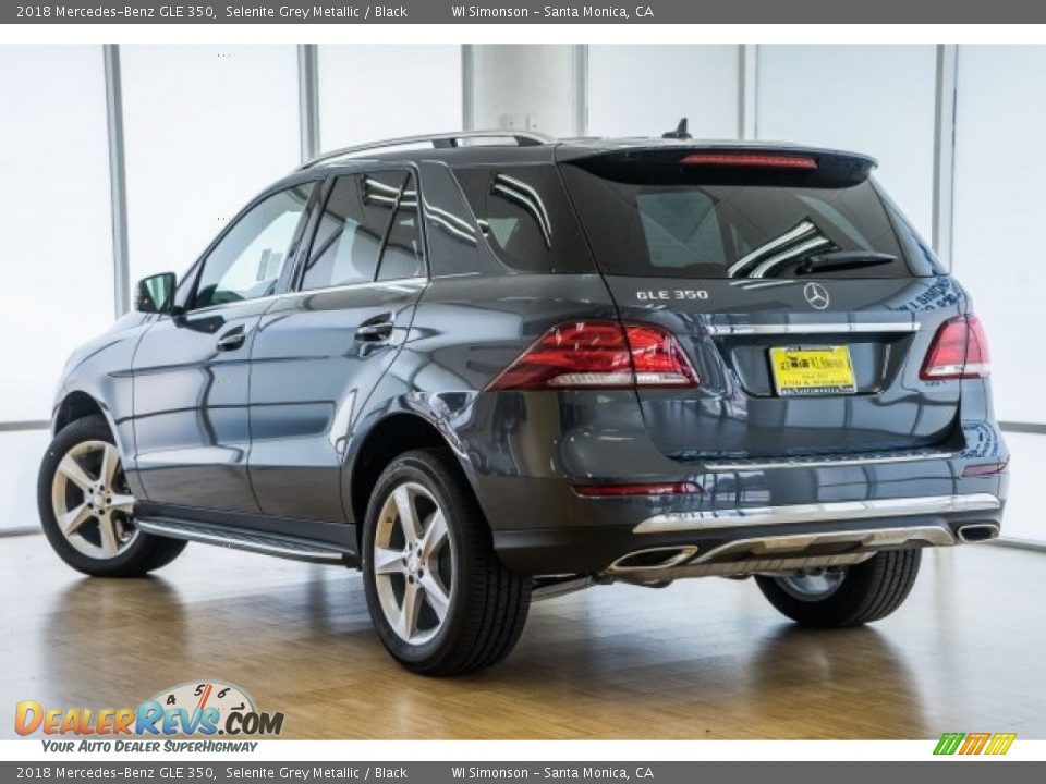 2018 Mercedes-Benz GLE 350 Selenite Grey Metallic / Black Photo #3