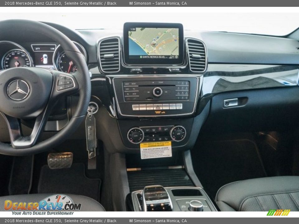 2018 Mercedes-Benz GLE 350 Selenite Grey Metallic / Black Photo #5