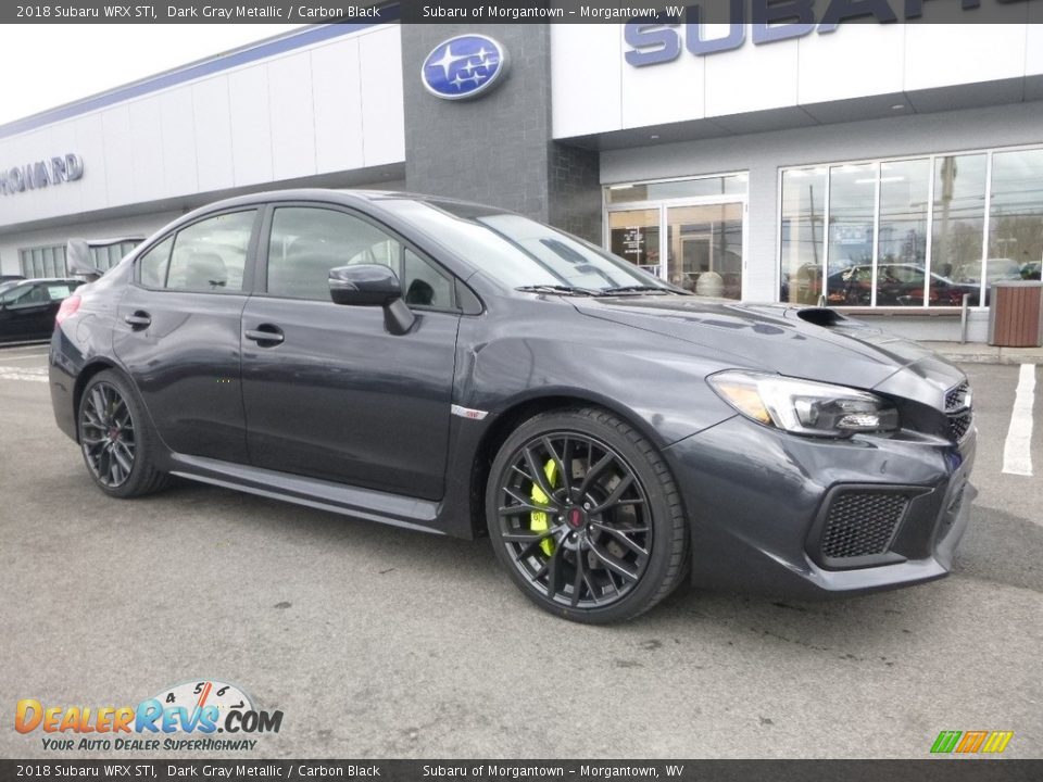Front 3/4 View of 2018 Subaru WRX STI Photo #1