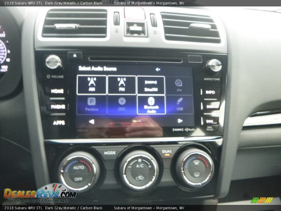 2018 Subaru WRX STI Dark Gray Metallic / Carbon Black Photo #17