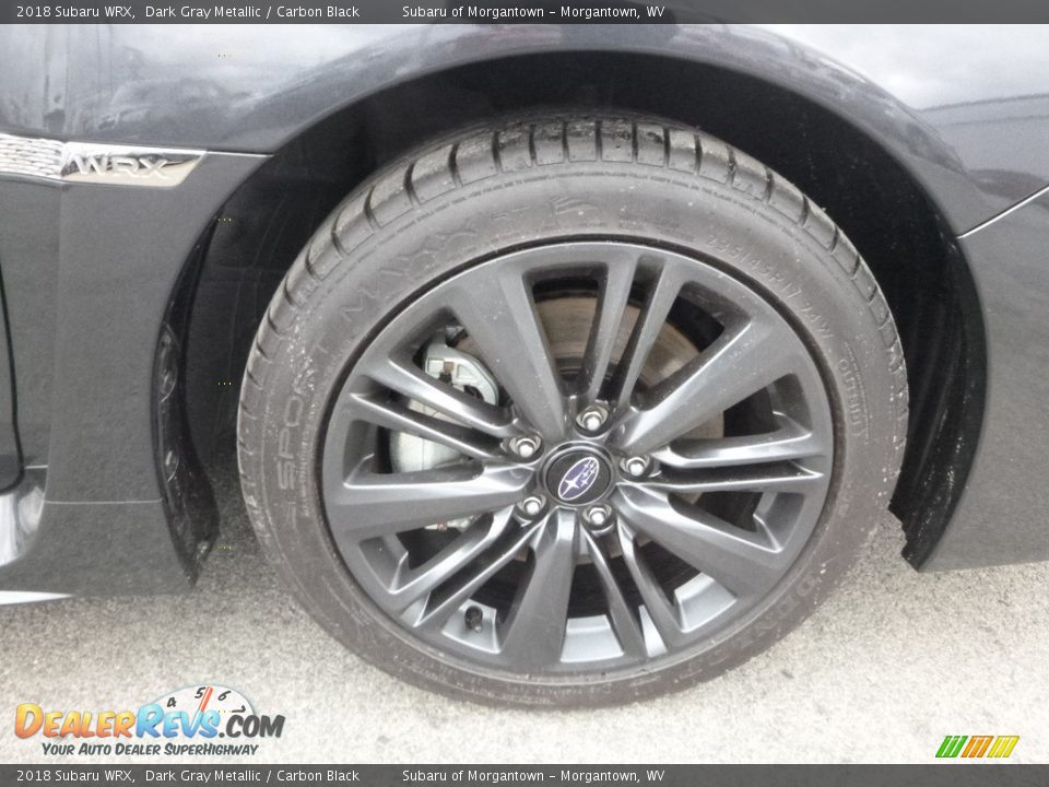 2018 Subaru WRX Dark Gray Metallic / Carbon Black Photo #2