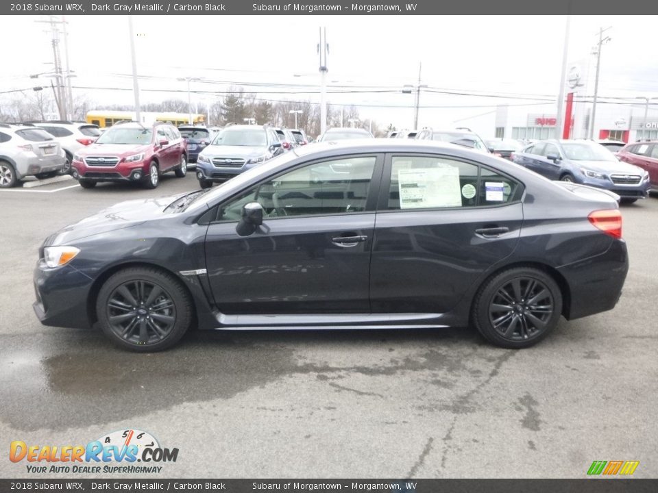 2018 Subaru WRX Dark Gray Metallic / Carbon Black Photo #7