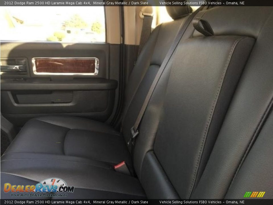 2012 Dodge Ram 2500 HD Laramie Mega Cab 4x4 Mineral Gray Metallic / Dark Slate Photo #8