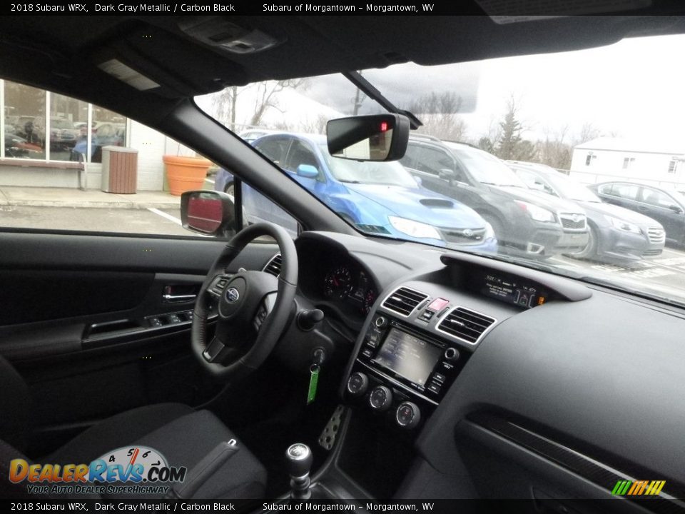2018 Subaru WRX Dark Gray Metallic / Carbon Black Photo #11