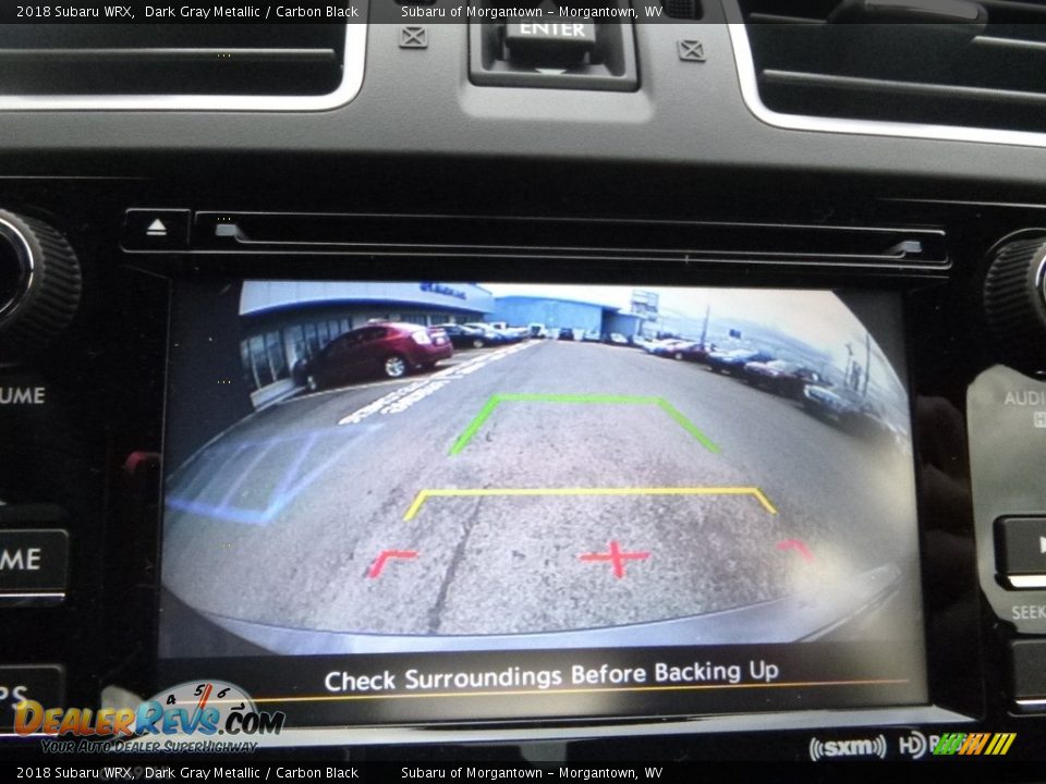 2018 Subaru WRX Dark Gray Metallic / Carbon Black Photo #17