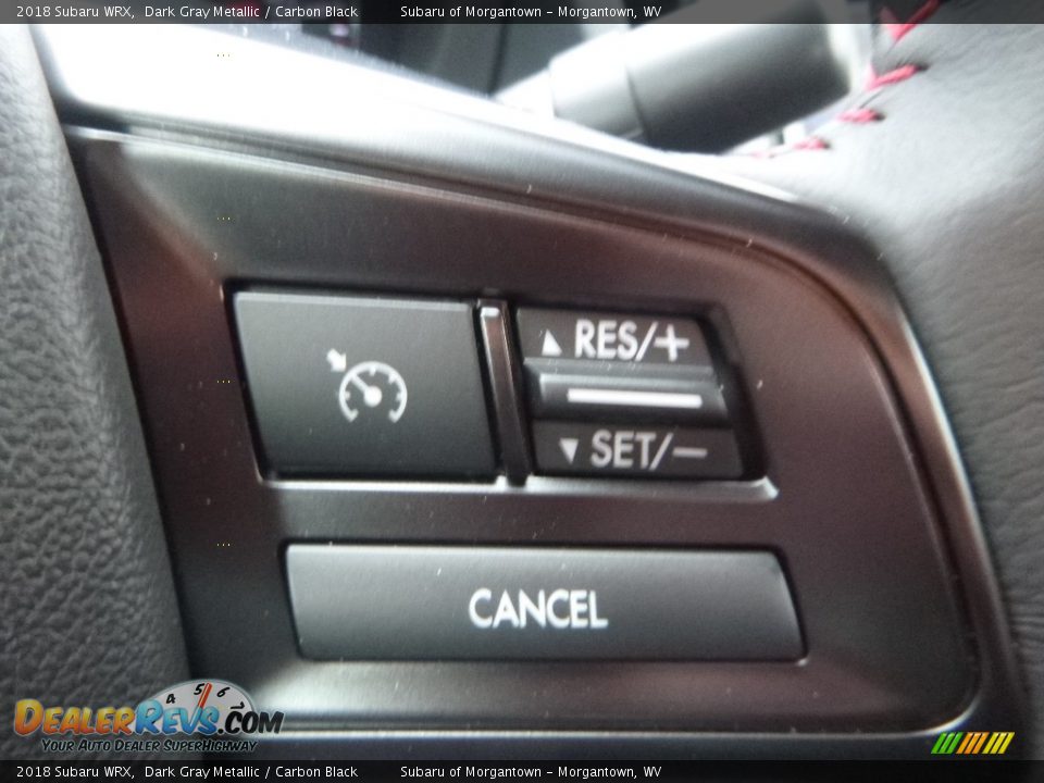 2018 Subaru WRX Dark Gray Metallic / Carbon Black Photo #18