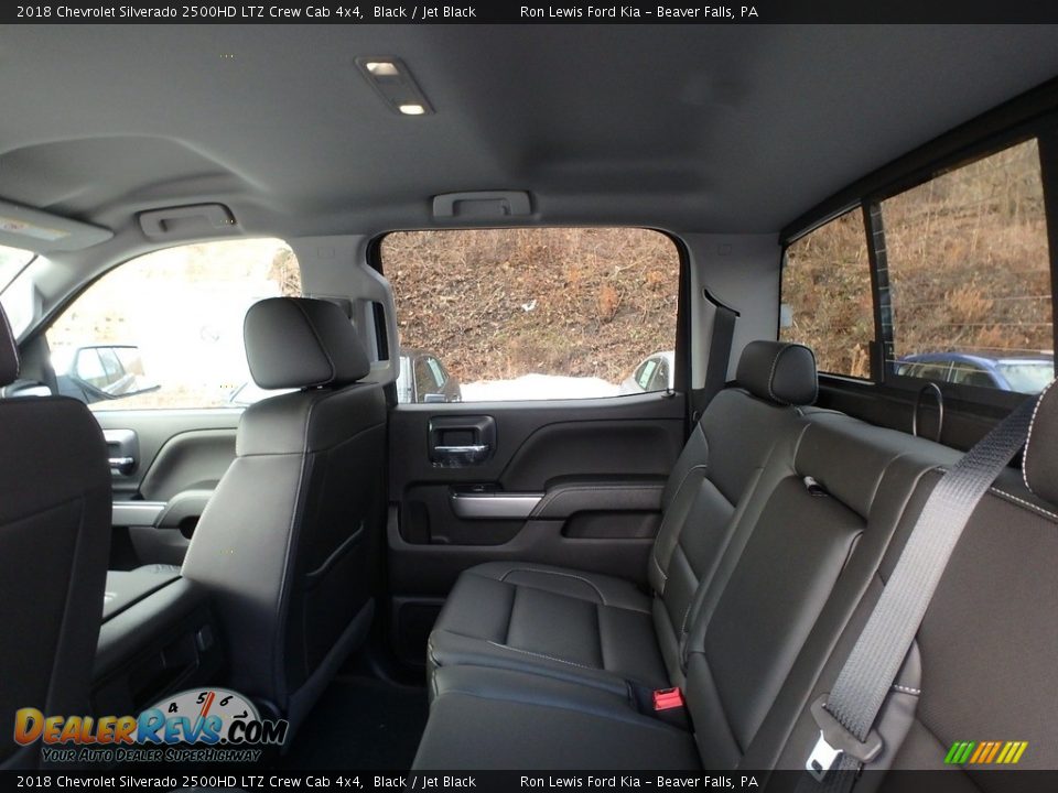 2018 Chevrolet Silverado 2500HD LTZ Crew Cab 4x4 Black / Jet Black Photo #11