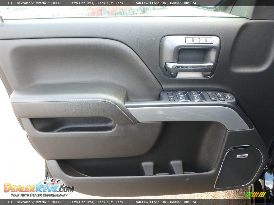 2018 Chevrolet Silverado 2500HD LTZ Crew Cab 4x4 Black / Jet Black Photo #13