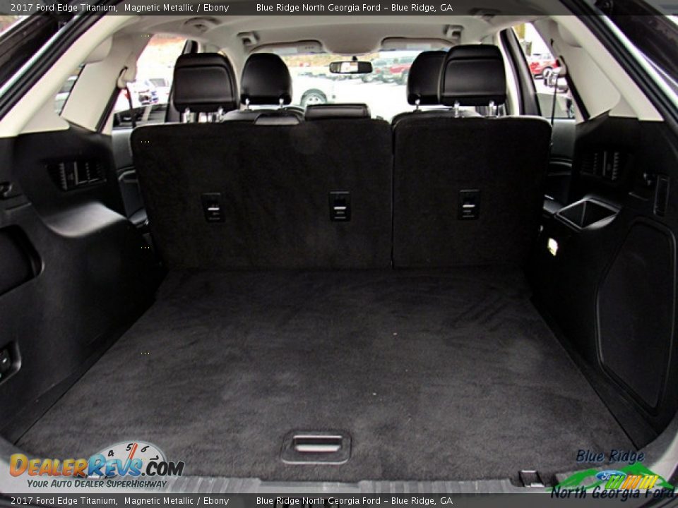 2017 Ford Edge Titanium Magnetic Metallic / Ebony Photo #15