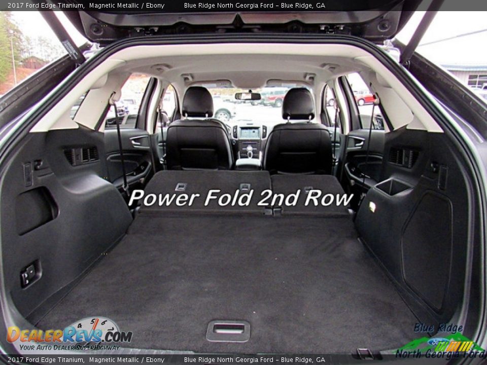 2017 Ford Edge Titanium Magnetic Metallic / Ebony Photo #16
