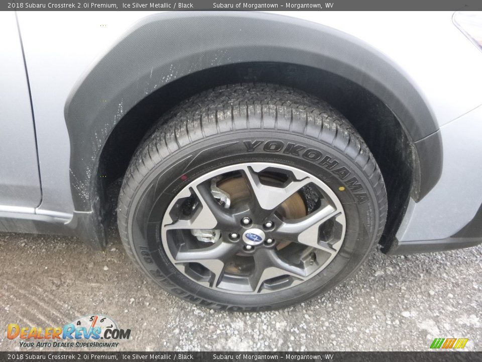 2018 Subaru Crosstrek 2.0i Premium Ice Silver Metallic / Black Photo #2