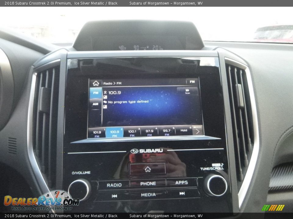 2018 Subaru Crosstrek 2.0i Premium Ice Silver Metallic / Black Photo #17