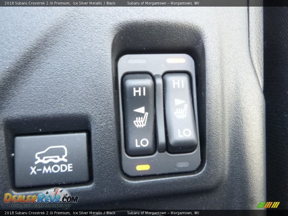 2018 Subaru Crosstrek 2.0i Premium Ice Silver Metallic / Black Photo #19