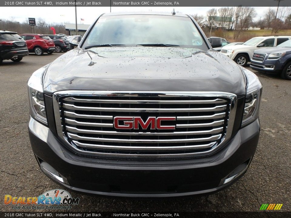 2018 GMC Yukon SLT 4WD Iridium Metallic / Jet Black Photo #2
