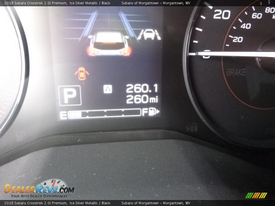2018 Subaru Crosstrek 2.0i Premium Ice Silver Metallic / Black Photo #20