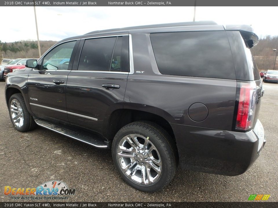 2018 GMC Yukon SLT 4WD Iridium Metallic / Jet Black Photo #7