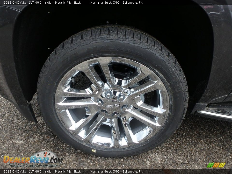 2018 GMC Yukon SLT 4WD Iridium Metallic / Jet Black Photo #9