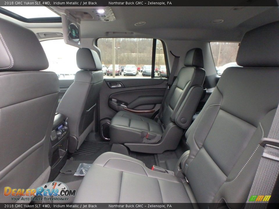 2018 GMC Yukon SLT 4WD Iridium Metallic / Jet Black Photo #11