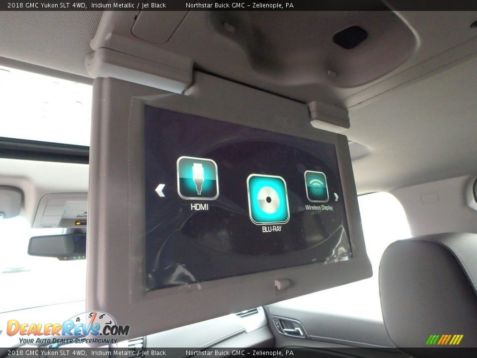 2018 GMC Yukon SLT 4WD Iridium Metallic / Jet Black Photo #12