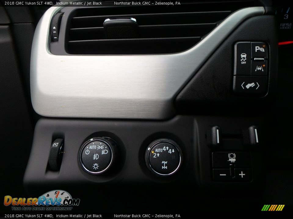 2018 GMC Yukon SLT 4WD Iridium Metallic / Jet Black Photo #15