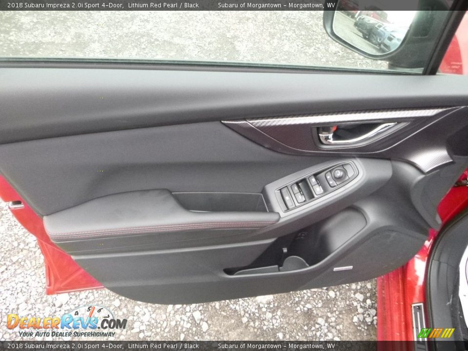 2018 Subaru Impreza 2.0i Sport 4-Door Lithium Red Pearl / Black Photo #14