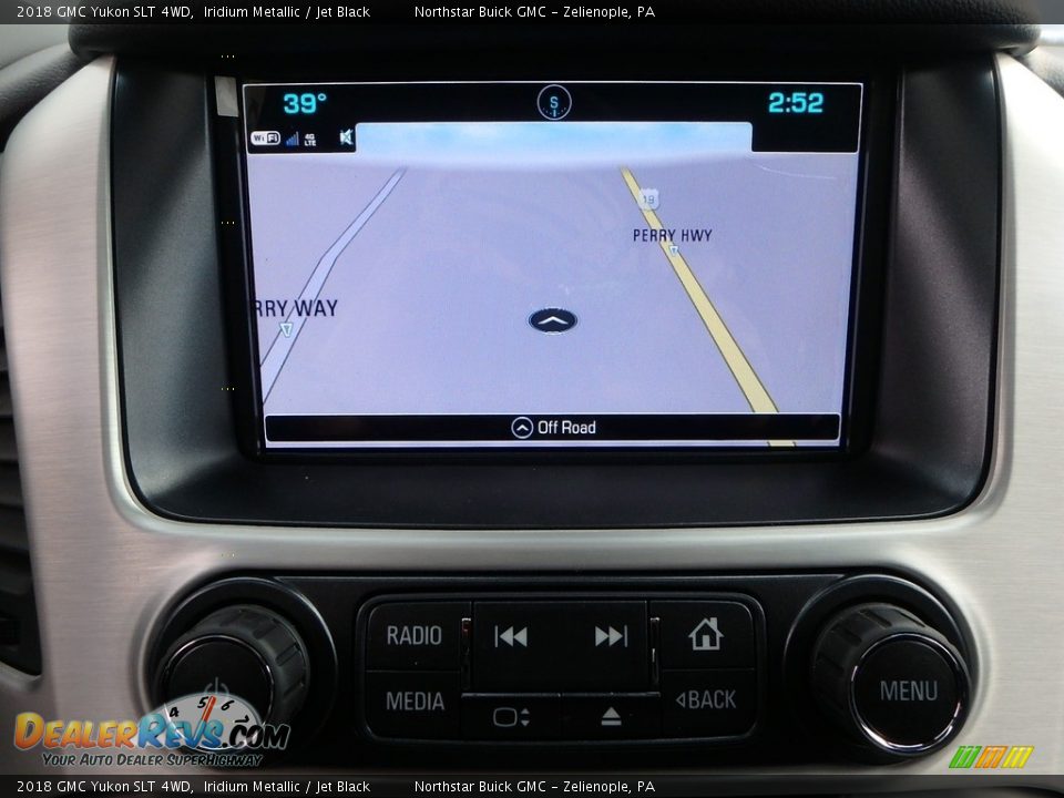 2018 GMC Yukon SLT 4WD Iridium Metallic / Jet Black Photo #19