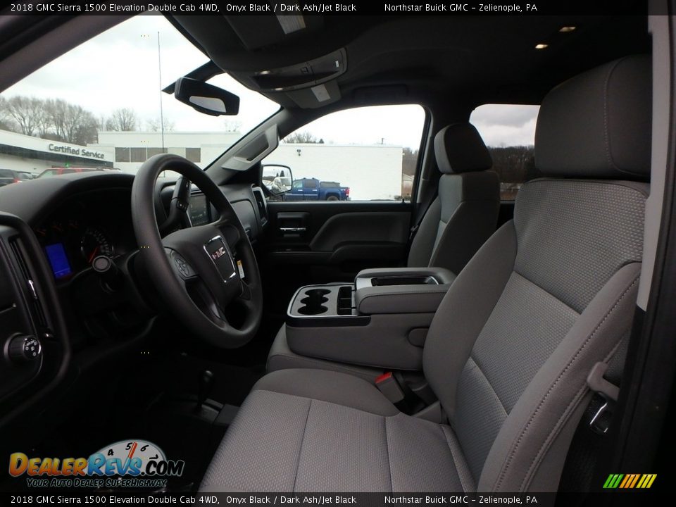 2018 GMC Sierra 1500 Elevation Double Cab 4WD Onyx Black / Dark Ash/Jet Black Photo #10