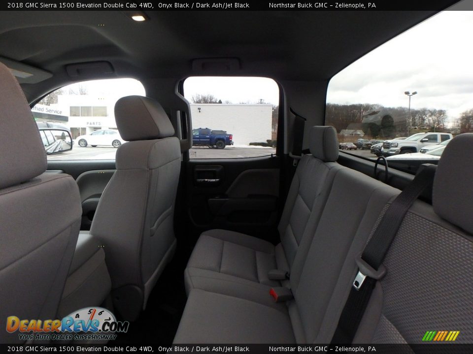 2018 GMC Sierra 1500 Elevation Double Cab 4WD Onyx Black / Dark Ash/Jet Black Photo #11