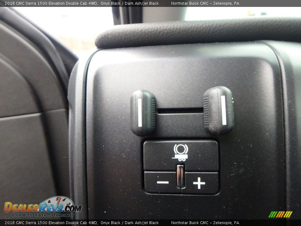 2018 GMC Sierra 1500 Elevation Double Cab 4WD Onyx Black / Dark Ash/Jet Black Photo #14