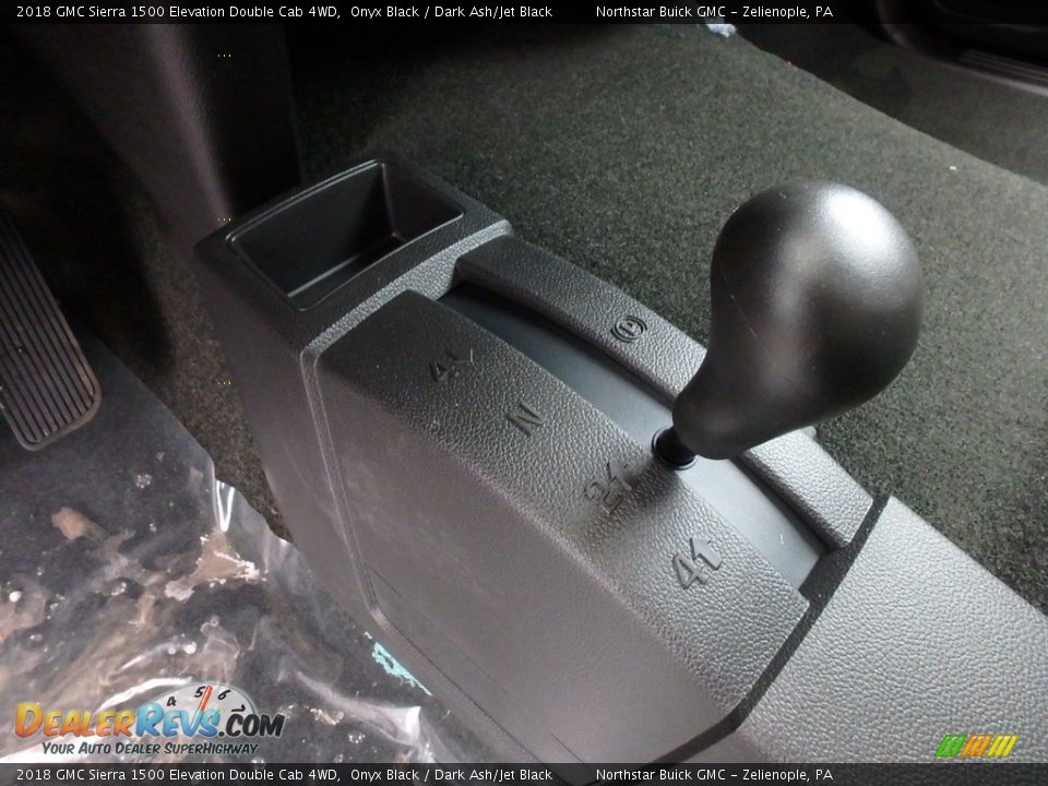2018 GMC Sierra 1500 Elevation Double Cab 4WD Onyx Black / Dark Ash/Jet Black Photo #16