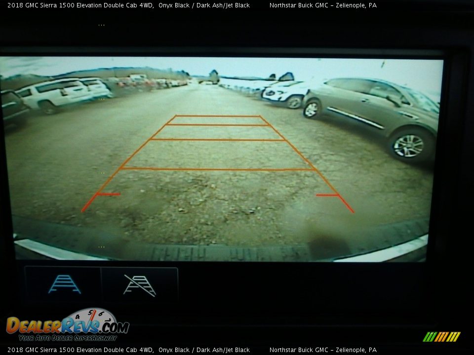 2018 GMC Sierra 1500 Elevation Double Cab 4WD Onyx Black / Dark Ash/Jet Black Photo #19
