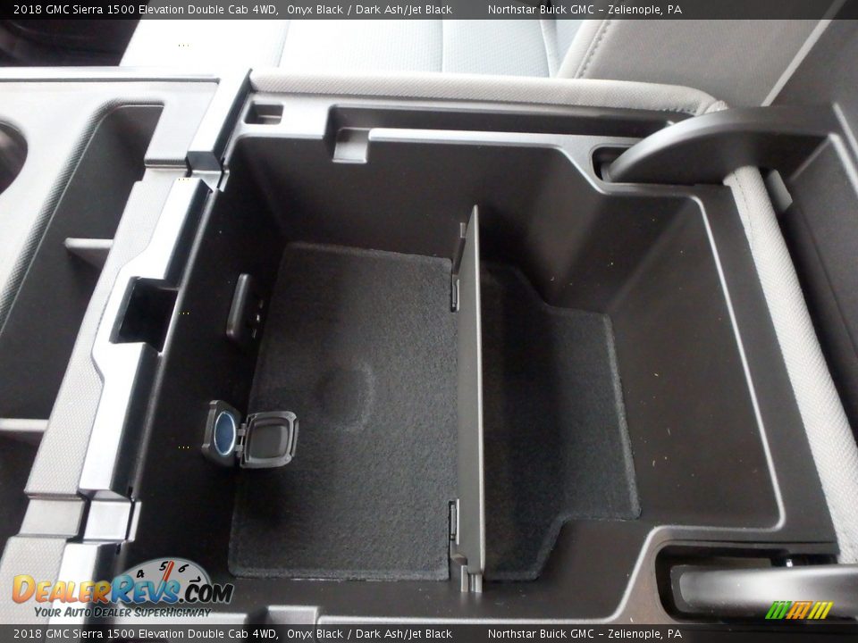 2018 GMC Sierra 1500 Elevation Double Cab 4WD Onyx Black / Dark Ash/Jet Black Photo #20