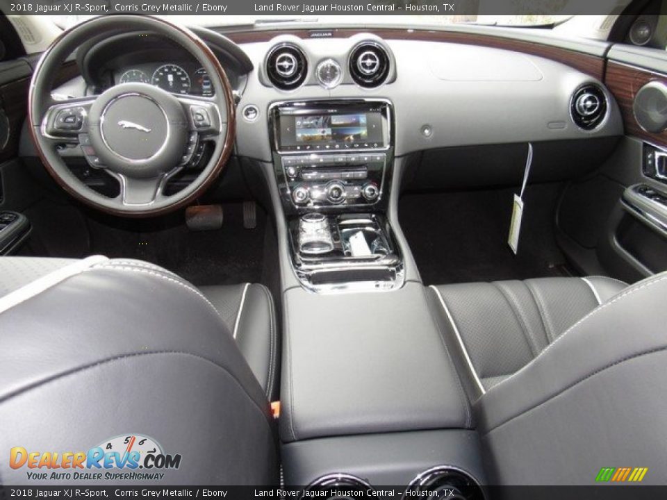 Dashboard of 2018 Jaguar XJ R-Sport Photo #4