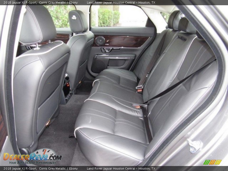 Rear Seat of 2018 Jaguar XJ R-Sport Photo #5