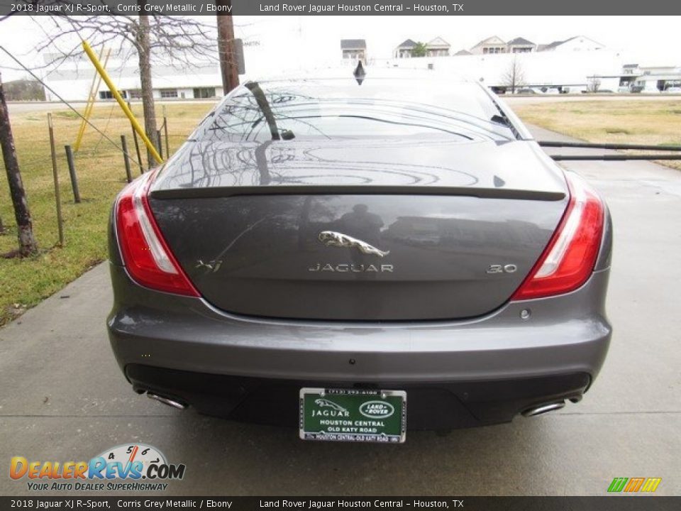 2018 Jaguar XJ R-Sport Corris Grey Metallic / Ebony Photo #8