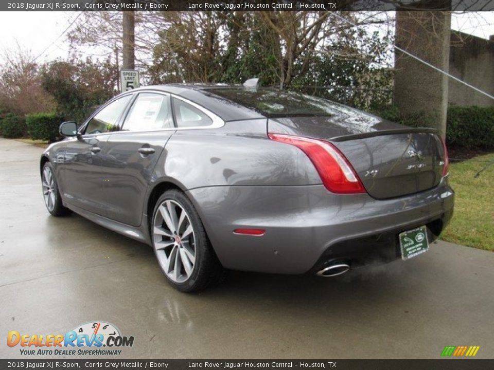 2018 Jaguar XJ R-Sport Corris Grey Metallic / Ebony Photo #12