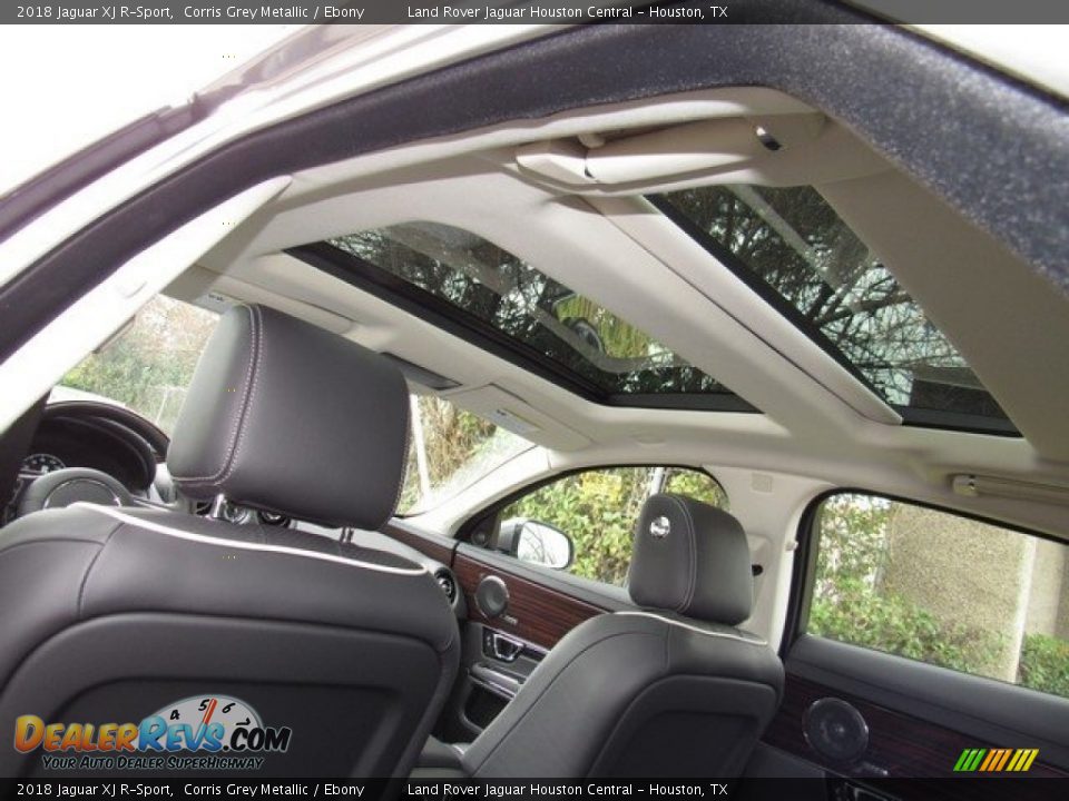 2018 Jaguar XJ R-Sport Corris Grey Metallic / Ebony Photo #16