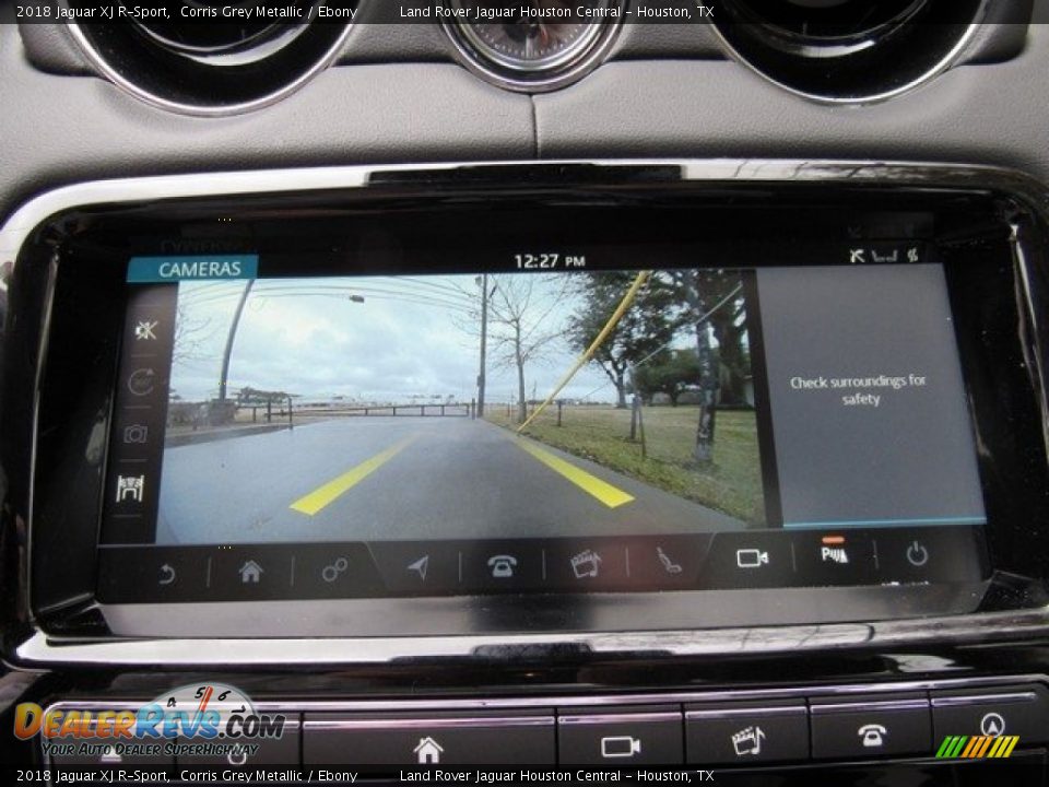 2018 Jaguar XJ R-Sport Corris Grey Metallic / Ebony Photo #20