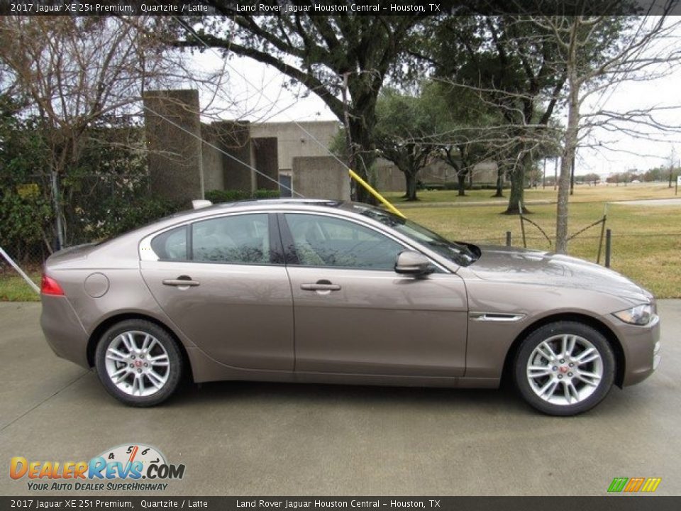 2017 Jaguar XE 25t Premium Quartzite / Latte Photo #6