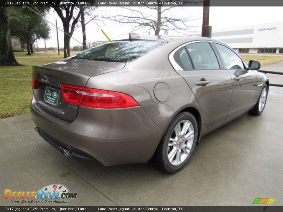 2017 Jaguar XE 25t Premium Quartzite / Latte Photo #7